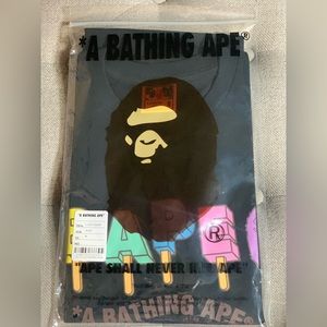 BAPE limited Popsicle Tee, Size Medium